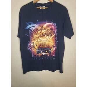 VINTAGE Y2k Denver Broncos Super Bowl XXXIII 1999 T SHIRT NFL Size MEDIUM
